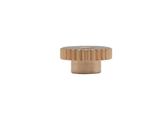 Brass Nylon Miniature Spur Gear Smaller Module 0.4-0.5M 24T For Toy