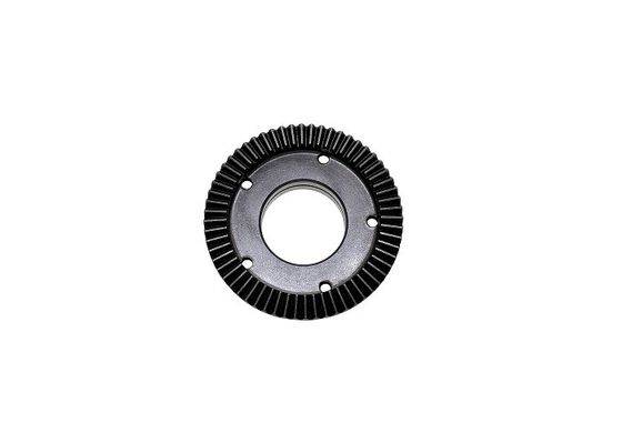 60T M1.0 Straight Bevel Gear Alloy 42CrMo Carburized HRC 58-64 AGMA Class